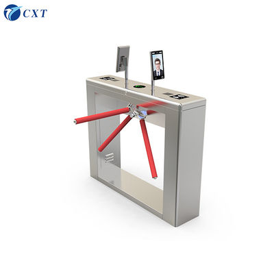 Bridge Type Tripod Turnstile Gate Fully Automatic 40 Persons/Min