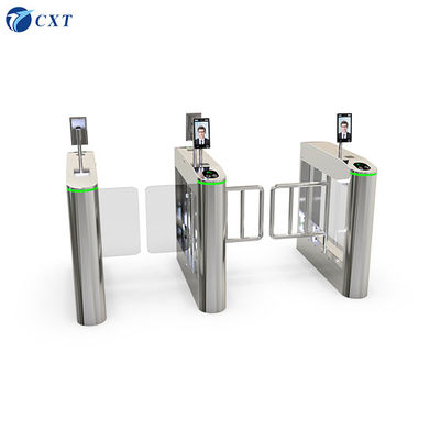 Supermarché communautaire Porte pivotante anti-collision intelligente entièrement automatique porte pivotante à moteur sans balai 135