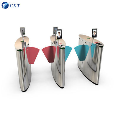 공항 플랩 배리어 게이트 550mm 통로 폭 201 스테인리스 스틸 야외용 120TY