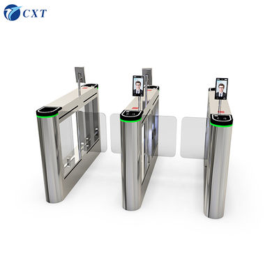 QR Code Speed Gate Turnstile 304 Stainless Steel High Tech Channel 200