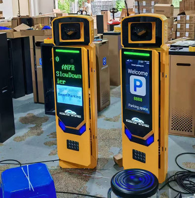 User-Friendly Automated Parking System with LCD Screen and Barcode Access Control