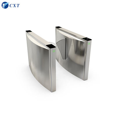 Customized Flap Barrier Gate with 1400*320*1000mm Sliding Turnstile and DC24V Control for 3,000,000 Times Life