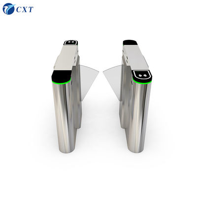 2.2mm Thick Steel Flap Barrier Gate with 1400*320*1000mm Sliding Turnstile Size and 400mm Arm Width