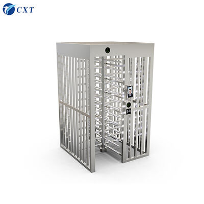 50 60Hz powered turnstile gate featuring TCP IP standard or RS485 connection suitable for pedestrian flow management and security