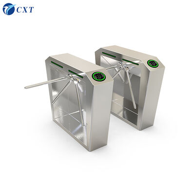 Full-Automatic Tripod Turnstile Gate 50-60W Stainless Steel Access Control