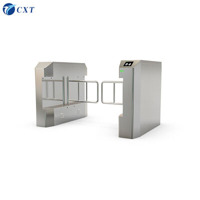 1.5mm 304 Stainless Steel Swing Barrier Gate with RS485 Interface