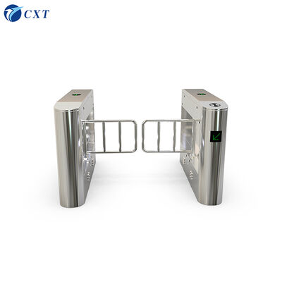 Durable Swing Barrier Gate with Adjustable Arm Length 500~900mm, Stainless Steel or Acrylic Construction for Indoor and Outdoor Use