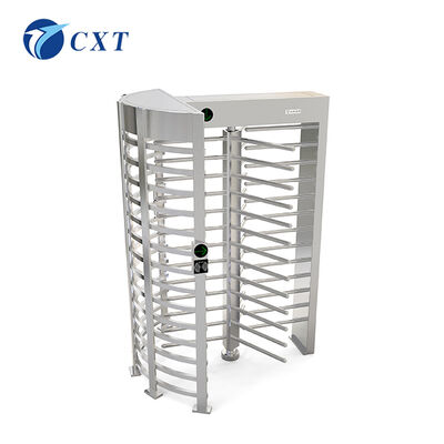 304 Stainless Steel Plate Full Height Turnstile Robust Turnstile Security Access Voltage AC110V AC220V 50-60Hz Frequency