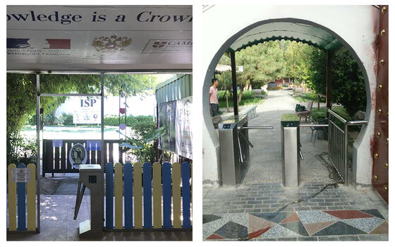 IP54 Protected Tripod Turnstile Gate with 100-240VAC Voltage and 550mm Passage Width for Secure Access Control