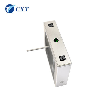IP54 Protection Grade Tripod Turnstile Gate with 550mm Passage Width and 2.0 mm Cold-plated Steel for Secure Access Control