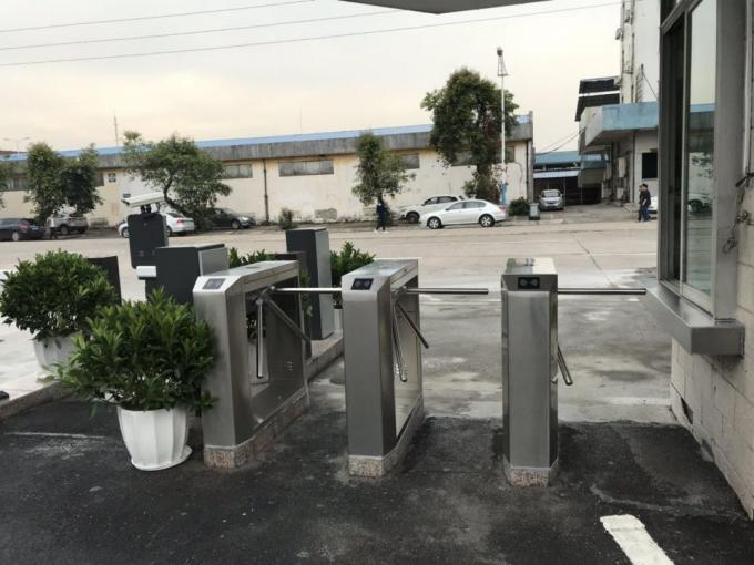 Bridge Type Tripod Turnstile Gate Fully Automatic 40 Persons/Min 2