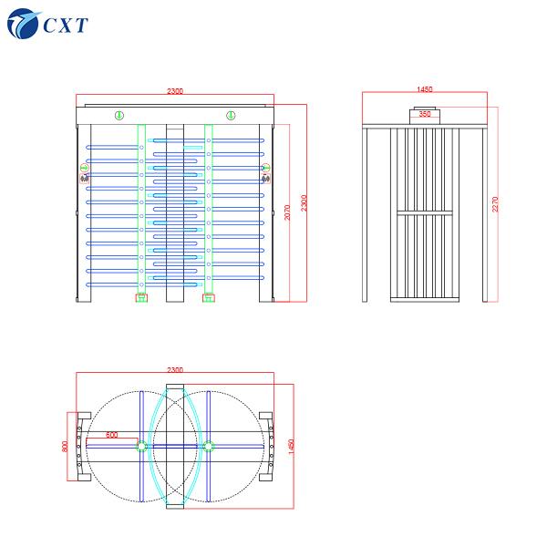 Canal doble Turnosil de construcción Turnosil de seguridad de altura completa CE 1