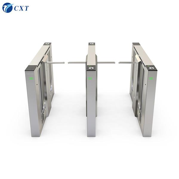 Brushless Motor Outdoor Drop Arm Security Gates Stainless Steel Turnstiles 2