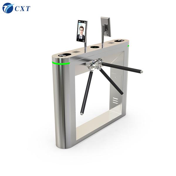 High Performance 304 Tripod Barrier Gate Drop Arm Turnstile With Light Strip 1