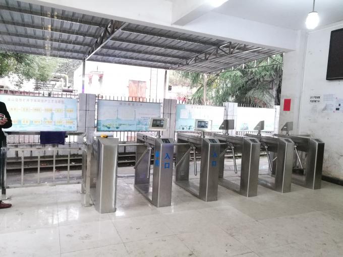 Scenic spot ticketing brushless fully automatic intelligent Butterfly Shape Tripod Turnstile CXT-SW126 5