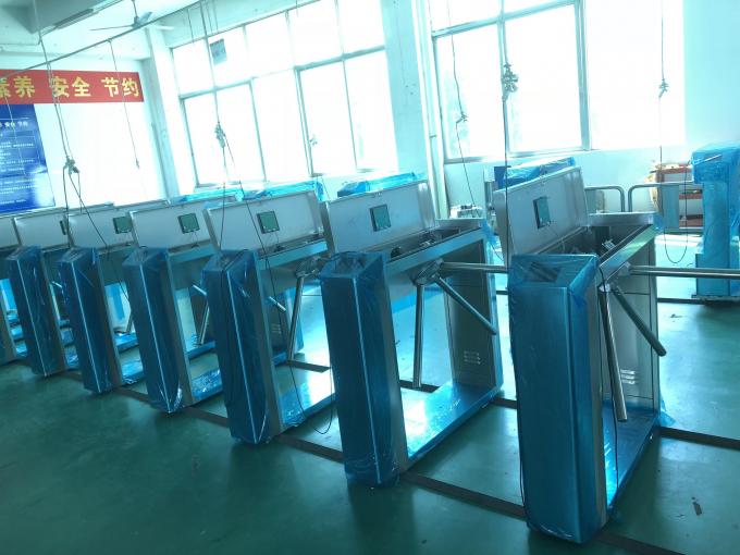 High Speed Automatic Tripod Turnstile Access Control 1000mm Height Waterproof 4