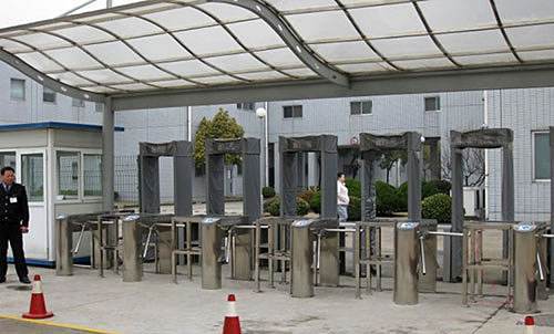 Ticketing Airport Customs Drop Arm Turnstile Tripod Gate Barrier 5