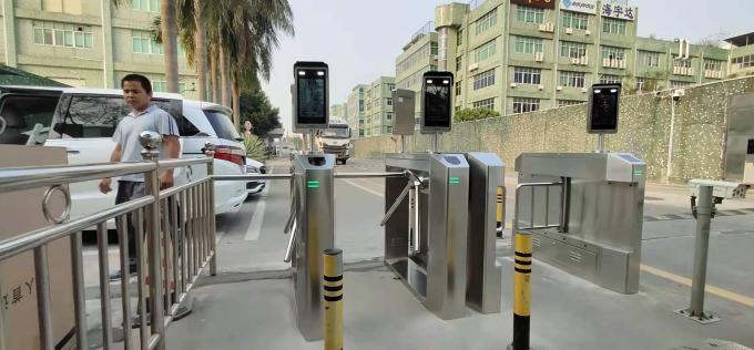 Global elite swing gate engineering design anti-collision acrylic swing gate 130N 5