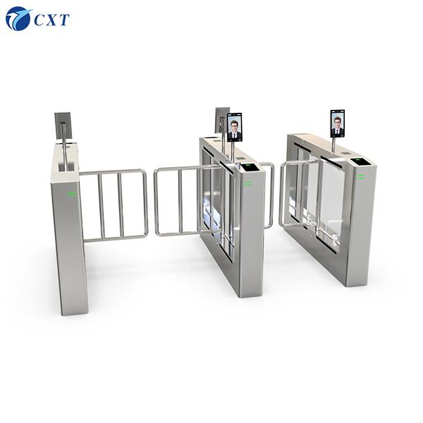 Brushless Motor Swing Barrier Gate Anti Collision Smart Durable For Subway Station 136 0