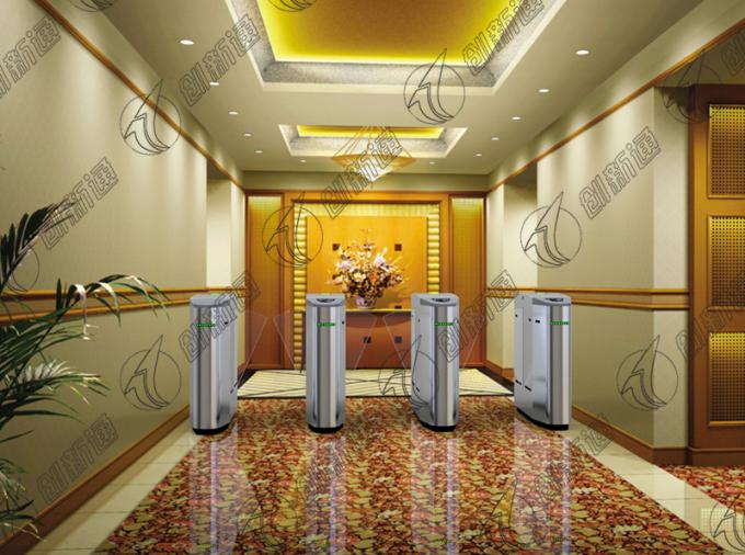 Intelligent Outdoor Swinging Access Gates Slim Speed Gate Turnstile 131b 4