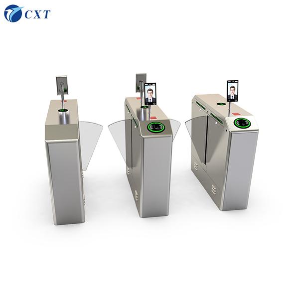 30-40 People/Min Office Security Barrier Gate Retractable Flap Barrier 140X 0