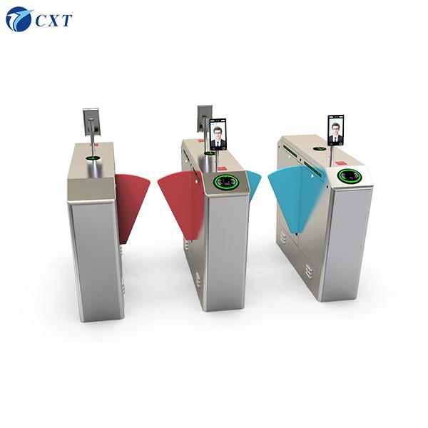 30-40 People/Min Office Security Barrier Gate Retractable Flap Barrier 140X 1