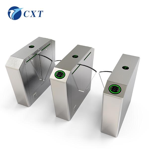 30-40 People/Min Office Security Barrier Gate Retractable Flap Barrier 140X 2