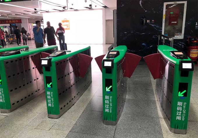 Indoor Electronic Barrier Gates 600mm Passage Width 304 Stainless Steel Y260T 3