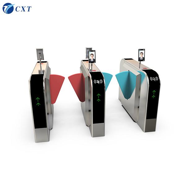 Face Recognition Swing Flap Barrier Standard Anti Collision For Library 160A 1