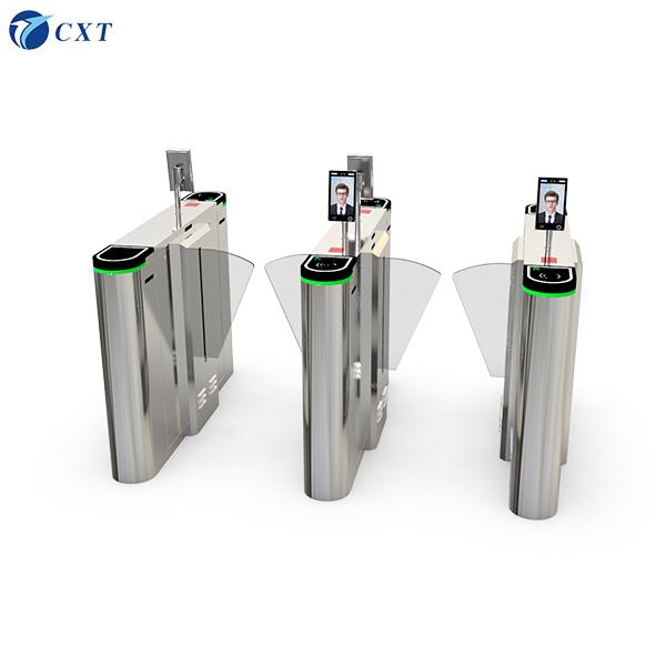 Office 300 People/Min Flap Gate Barrier Automatic Systems Turnstiles YW200 0