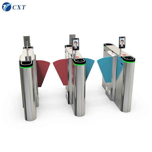 Office 300 People/Min Flap Gate Barrier Automatic Systems Turnstiles YW200 1