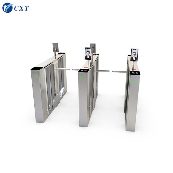 Brushless Motor Outdoor Drop Arm Security Gates Stainless Steel Turnstiles 1
