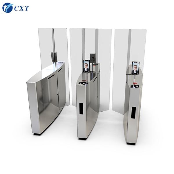 High Security Glass Swing Turnstile Access Control Multifunctional 510H 0
