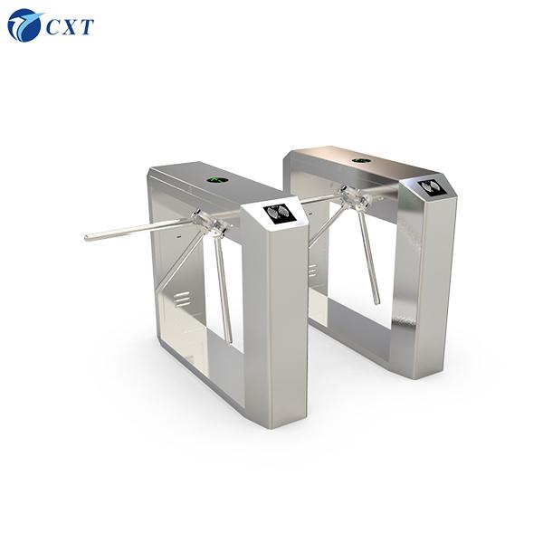 Full-Automatic Tripod Turnstile Gate 100KG Force Stainless Steel 1