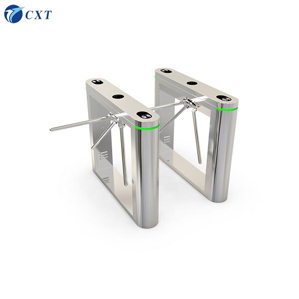Stainless Steel Tripod Turnstile Gate 5M Cycles Bi-directional Access 3