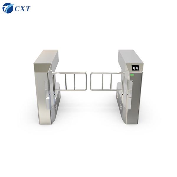 1.5mm 304 Stainless Steel Swing Barrier Gate with RS485 Interface 1