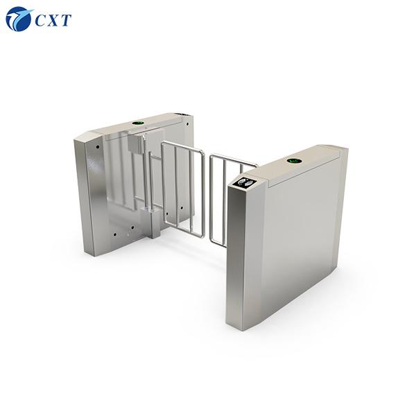 304 Stainless Steel Swing Barrier Gate with 35-40 Persons/Minute Pass Rate 2