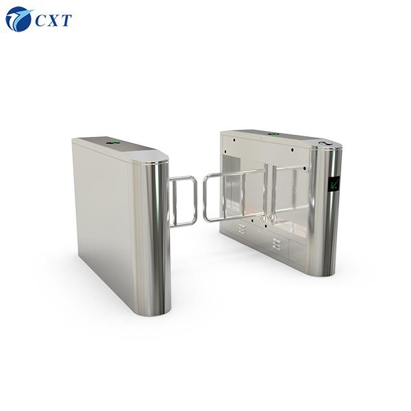 Durable Swing Barrier Gate with Adjustable Arm Length 500~900mm, Stainless Steel or Acrylic Construction for Indoor and Outdoor Use 0