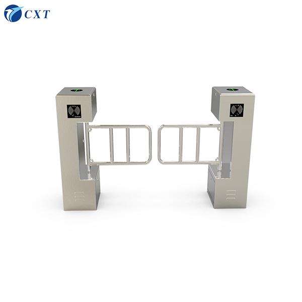 Facial Recognition Swing Barrier Gate with 168mm Pillar Diameter and 180 Degree Arm Turning for -15°C to 50°C Temperature Range 1