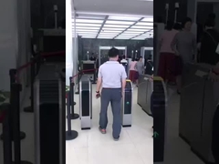 Moteur sans balai pour le club-house de bureau 300 personnes/minute Porte de barrière à clapet / Porte d'aile CXT-YW200