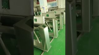 CXT turnstile gate high-end swing gate commissioning and installation
