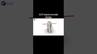 CXT tripod turnike kapısı #makine #tasarım #desigamer #robot #akıllı telefon #mutfak #cnc #laser