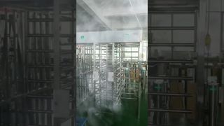 Tam otomatik akıllı üç makaralı kapı, kanatlı kapı, kanatlı kapı üretimi