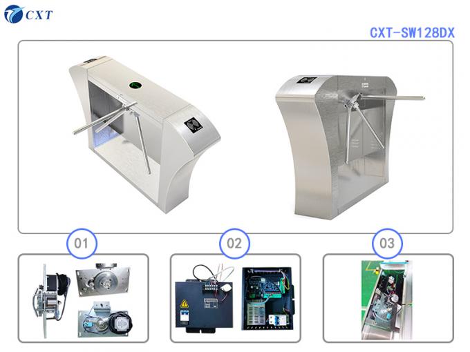 Bi-Directional Tripod Turnstile Gate 35p/m with Alarm Function 1