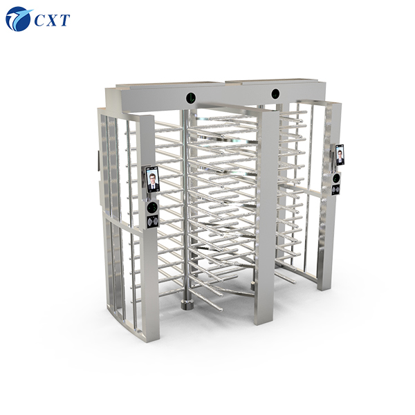 Full Height Turnstile With 1.2 Or 1.5mm Thickness Housing 90 Degree Rotors And 4 Arm Sections 650mm Pass Width For Secure Entry Points 0