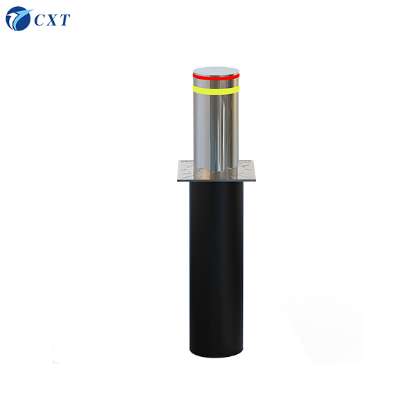 Electric Automatic Retractable Bollard with Stainless Steel 304 Hydraulic Lifting Core and IP68 Waterproof Security 0