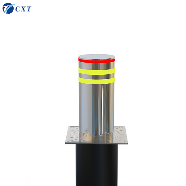 Electric Automatic Retractable Bollard with Stainless Steel 304 Hydraulic Lifting Core and IP68 Waterproof Security 2