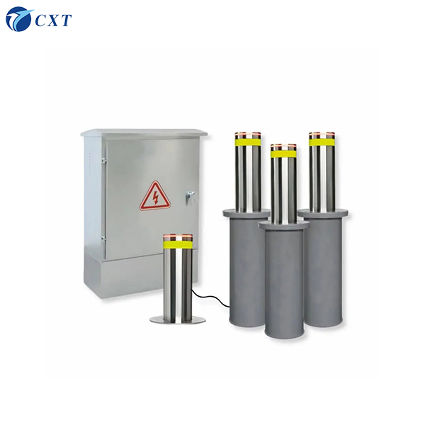 Heavy Duty Steel Security Bollard with Crash Rated Protection and IP65 Weather Resistance 1